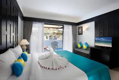Superior Double or Twin Room with Swimming Pool Access — Diamond Cottage Resort & Spa